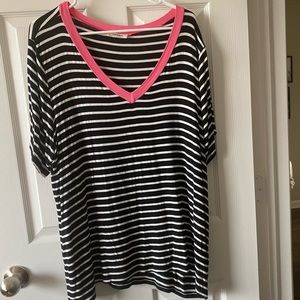 Black & White Striped Tee